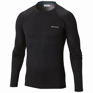 Columbia Baselayer Midweight Stretch Hombre Negros (563LYSJGD)